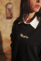 Janoubiya long sleeve oversized tshirt