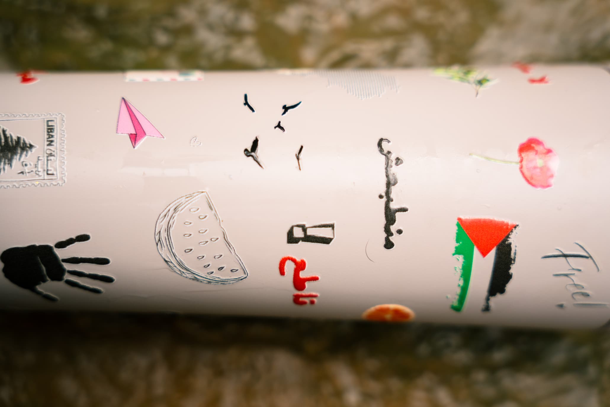 Graphics UV stickers