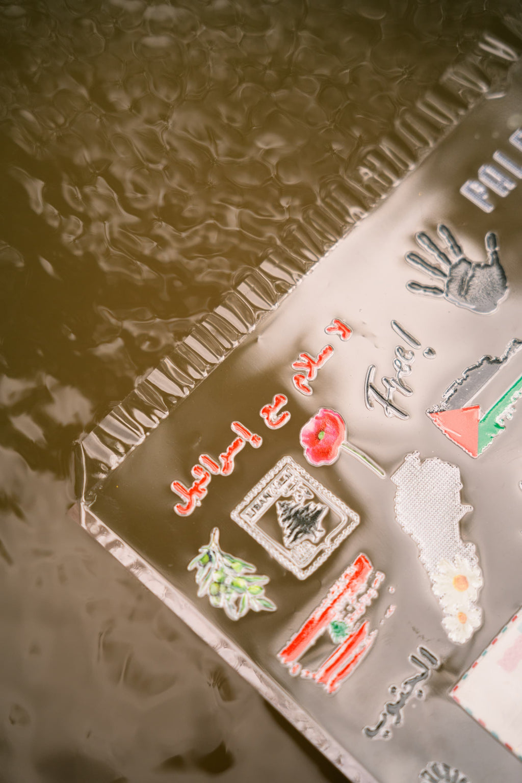 Graphics UV stickers