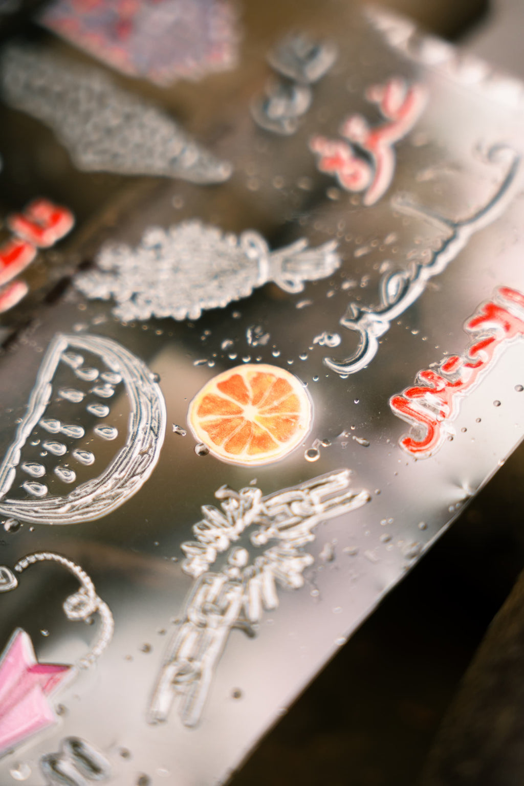 Graphics UV stickers