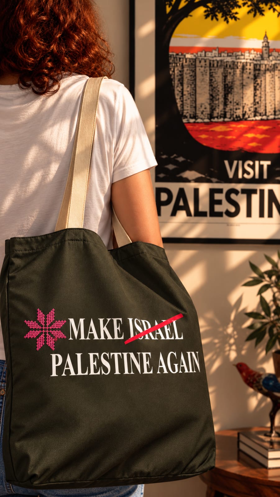 Palestine tote bag
