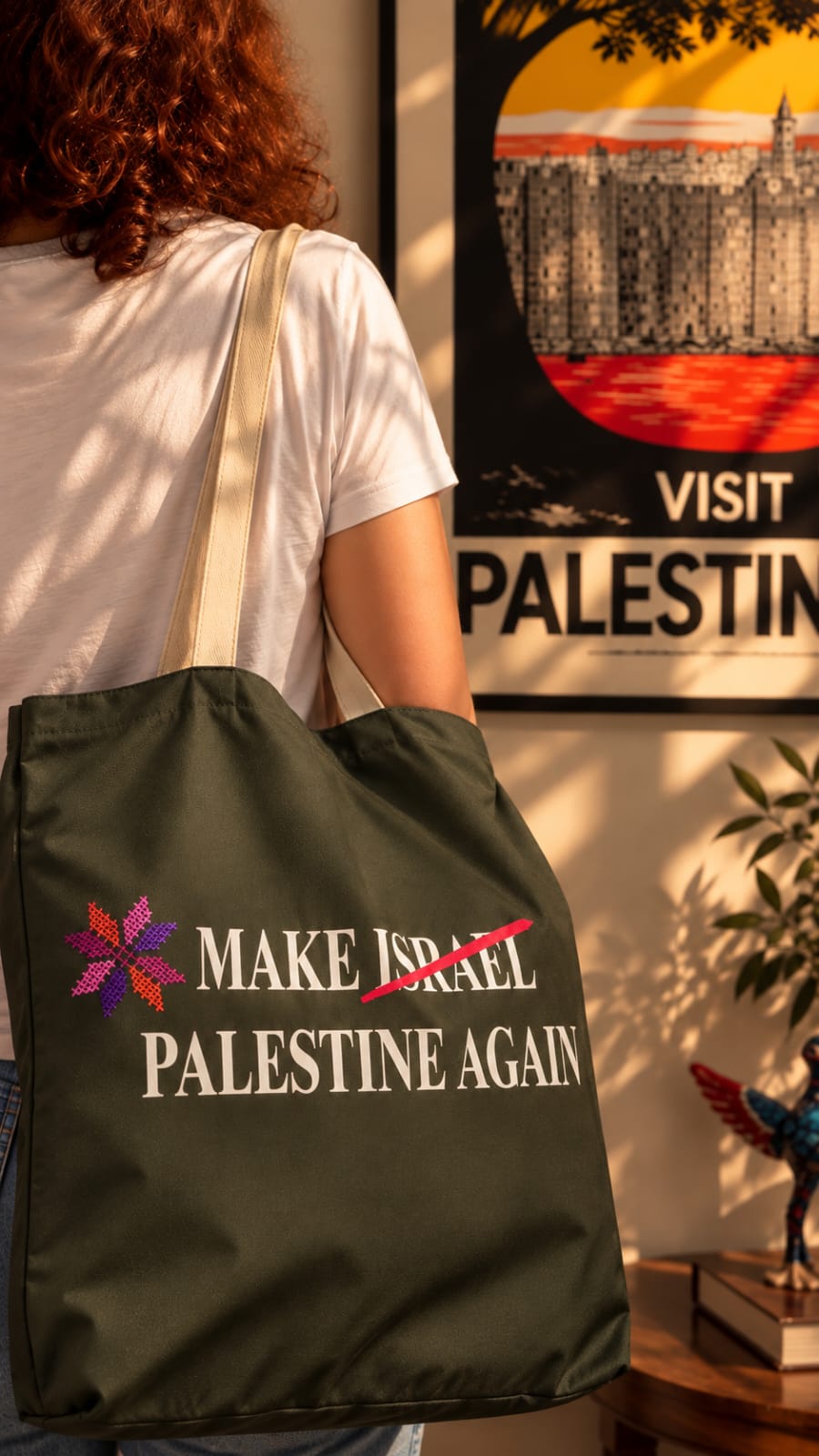 Palestine tote bag