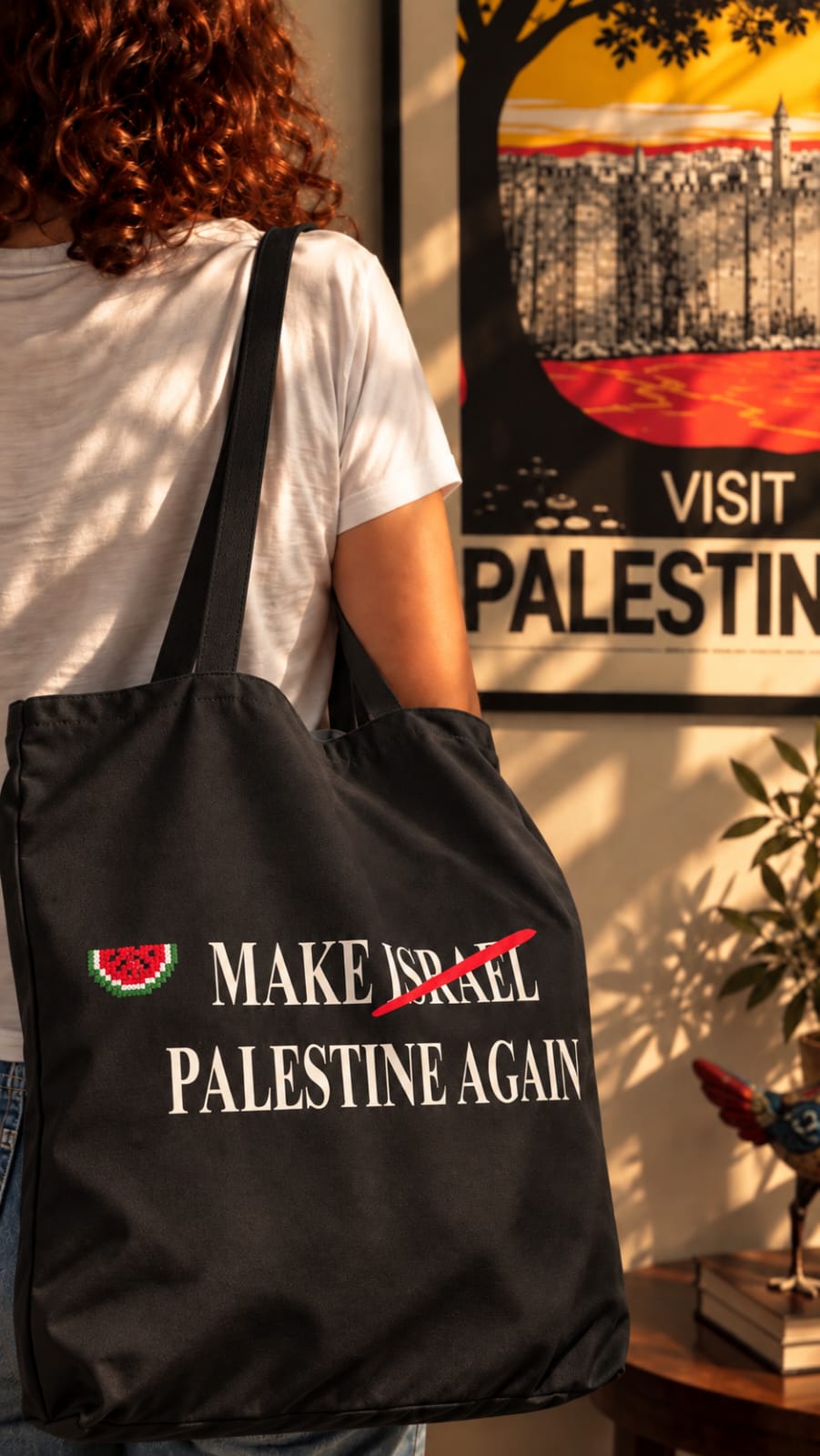 Palestine tote bag