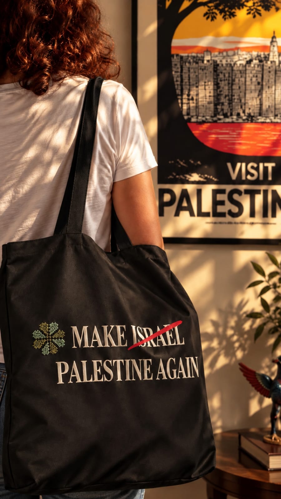 Palestine tote bag